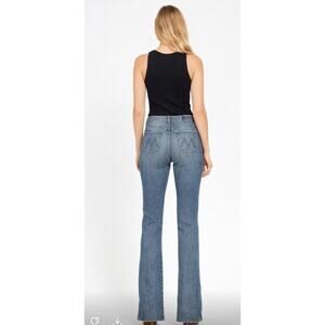 Mother High Waisted Smokin' Double Heel Jeans Women's Size 29 Blue Denim
